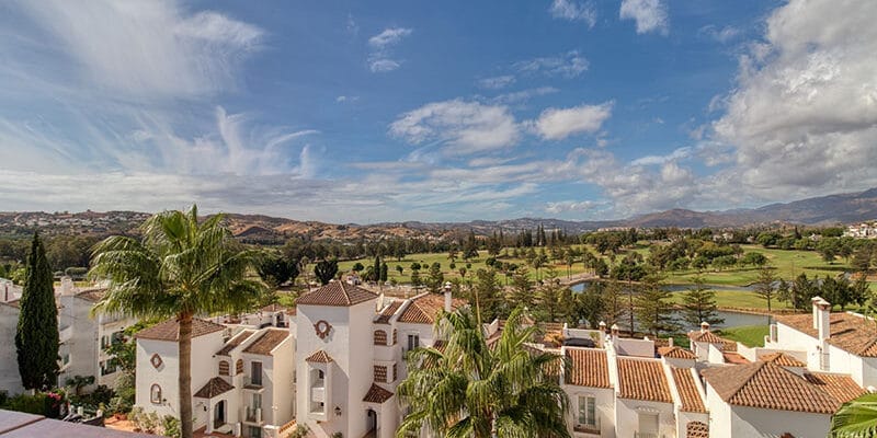 Duplex penthouse for sale in Mijas Golf