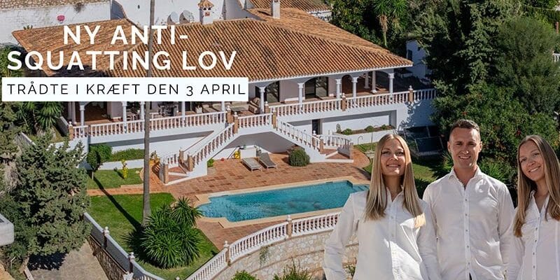 Spaniens nye anti-squatting lov 2025