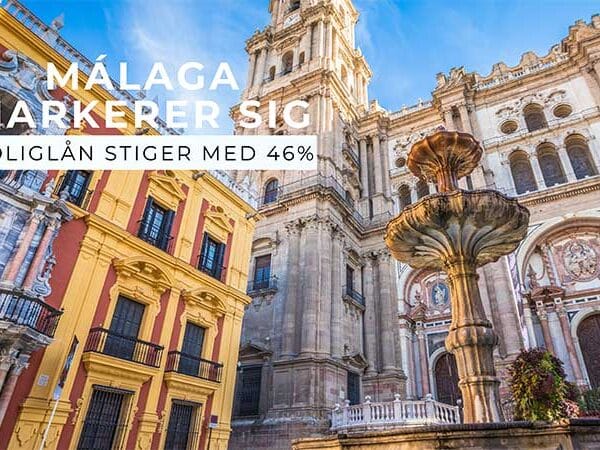 Málaga markerer sig: Boliglån stiger med 46 % – Et stærkt signal for markedet på Costa del Sol